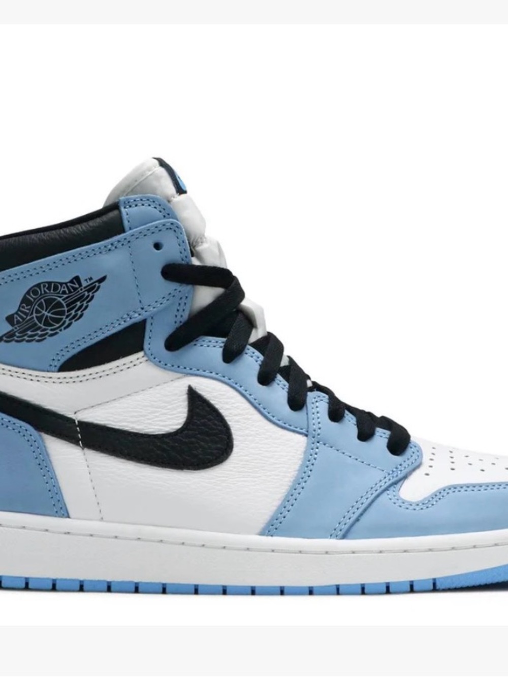 Mens Jordan 1 Retro High University Blue Black 555088134